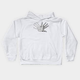 hand in hand Kids Hoodie